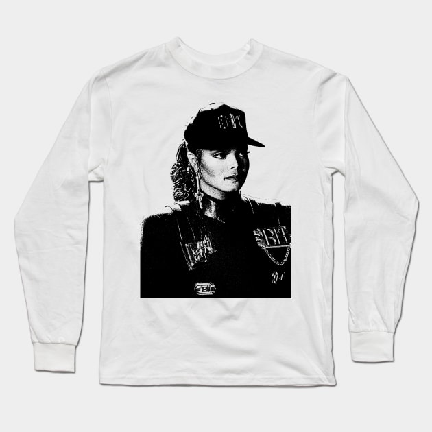 Rhythm Nation 90's Long Sleeve T-Shirt by tykler